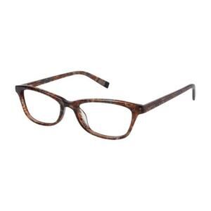 ESPRIT ET17468 COLOR 535 BROWN AUTHE BROWN AUTHENTIC EYEGLASSES FRAMES 50-16-140